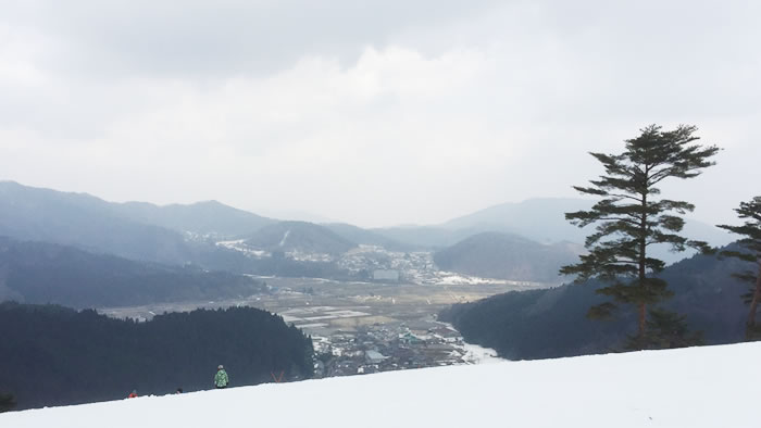 山頂からの風景